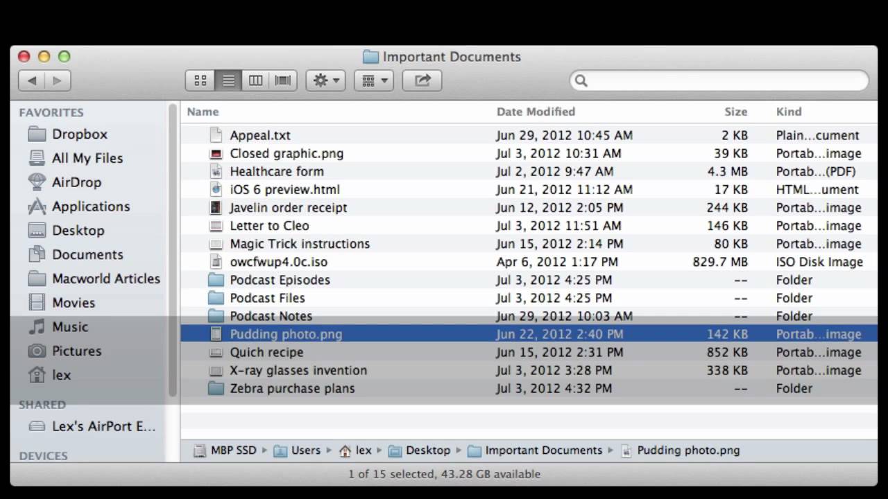 primarily used for text document navigation mac