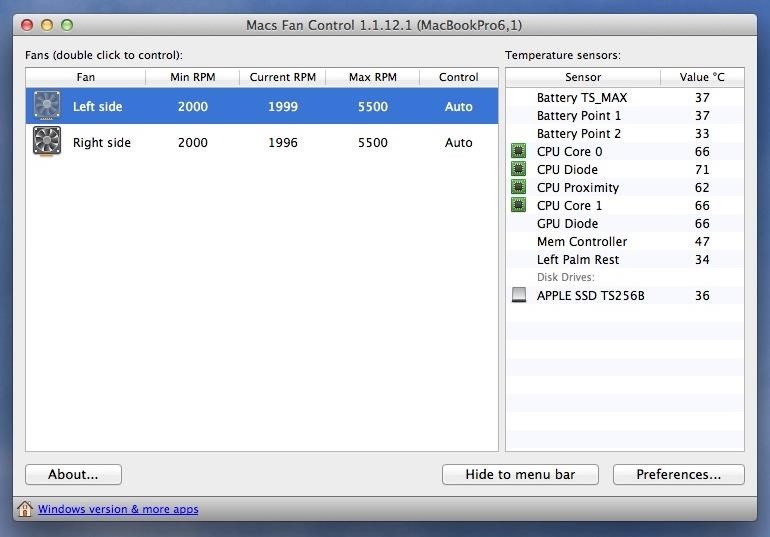 fan controller for mac windows